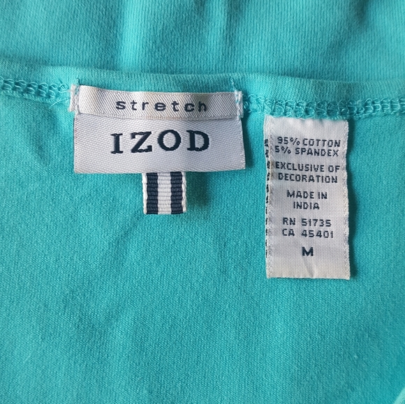 Izod V-neck tee - Picture 2 of 4